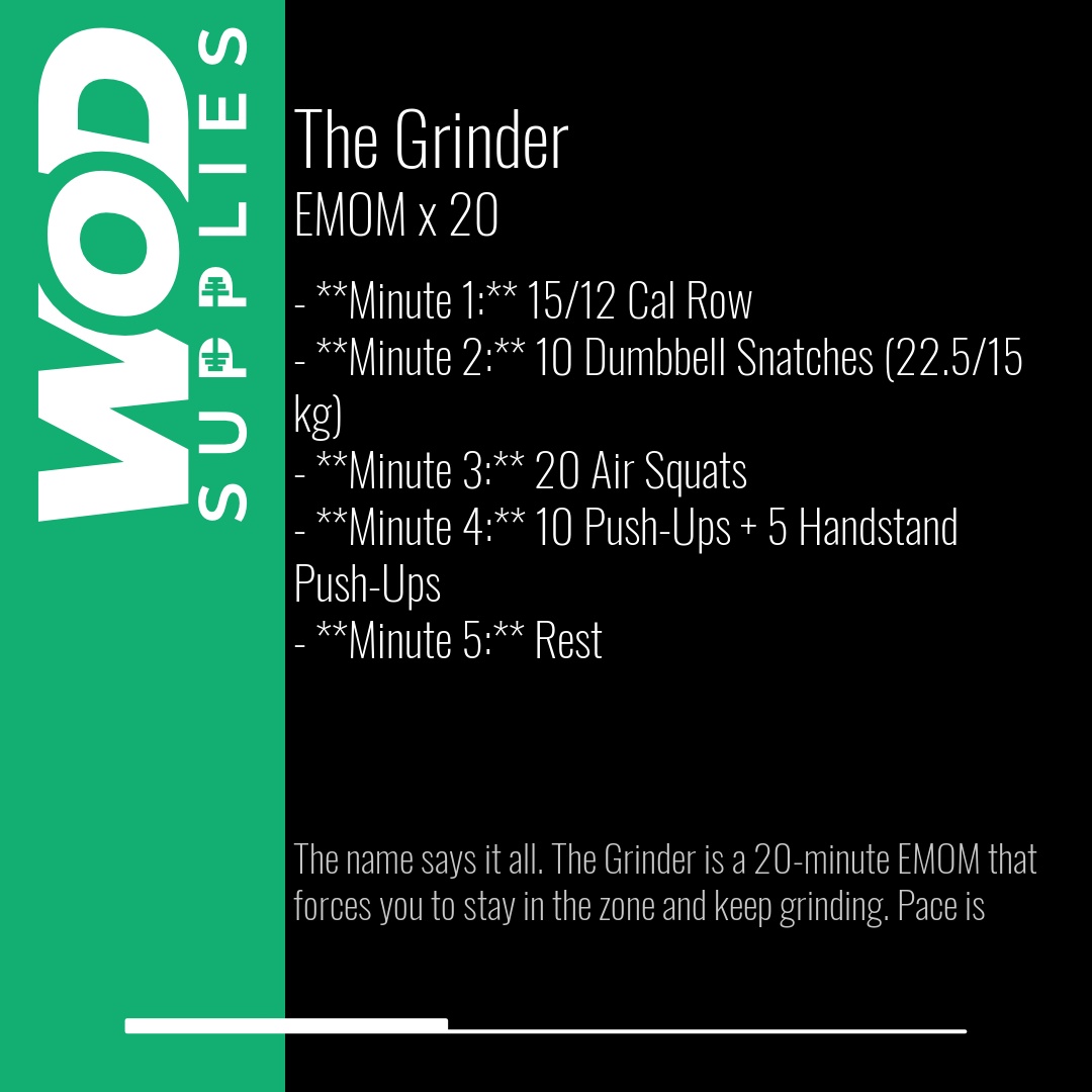 WOD post preview